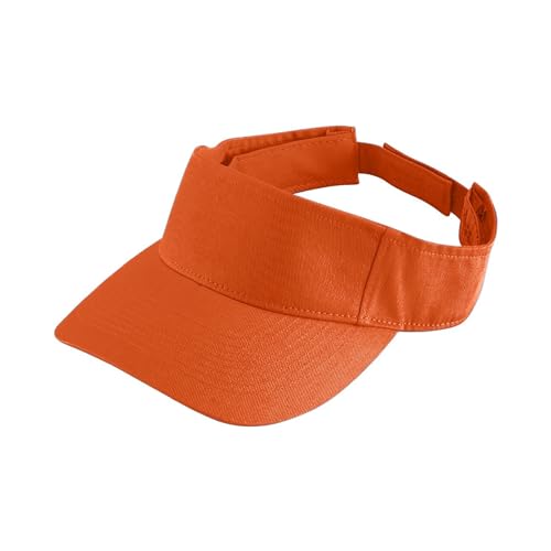 Augusta Sportswear Sport Twill Visor - color: Orange