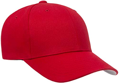 Flexfit Men's Wool Blend Athletic Hat - color: Red, size: Large-X-Large