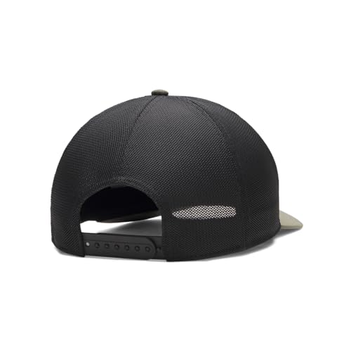Under Armour Men's Outdoor Trucker Hat - color: (391) Marine Od Green / Black / Khaki Base