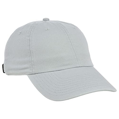 Lids Blank Baseline Dad Adjustable Strapback Hat - color: Light Grey