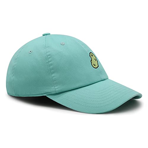 JPAK Pickle Premium Dad Hat Embroidered Cotton Baseball Cap Dill Juice - color: Mint