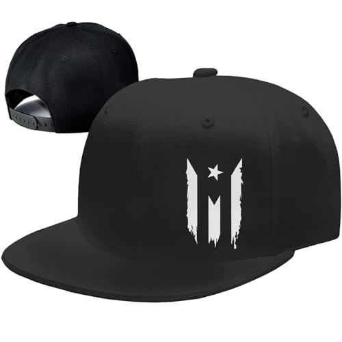 Flat Bill Hats for Men Snapback Hats for Men Baseball Cap for Men Black Snapback Women Fitting Hat - color: Tattered Flag