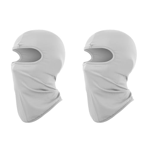 Pukavt 1-3 Pack Kids Balaclava Ski Mask for Boys and Girls - color: Gray-2pk(thin )