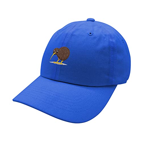 JPAK Kiwi Bird Baseball Cap Embroidered Cotton Dad Hat - Funny - color: Blue