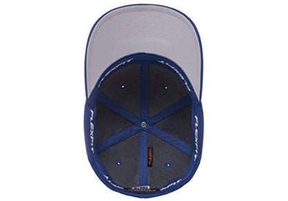 Flexfit Men's Athletic Baseball Fitted Cap - color: Royal, size: Large-X-Large