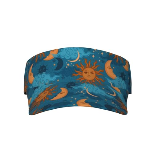 Sports Visor hat Adjustable Sun Cap for Women Men Running Golf Tennis - color: Black11
