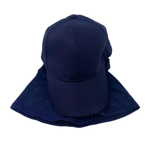 One-Piece Hijab Baseball Cap for Women Quick Dry Sun Hat Outdoor Headscarf - color: Navy