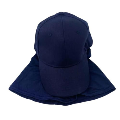One-Piece Hijab Baseball Cap for Women Quick Dry Sun Hat Outdoor Headscarf - color: Navy