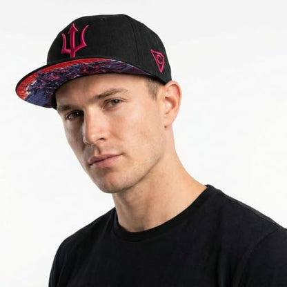 Capiche [99+ Variations] Special Series Snapback Cap - One Size Unisex Men - color: Hades Black