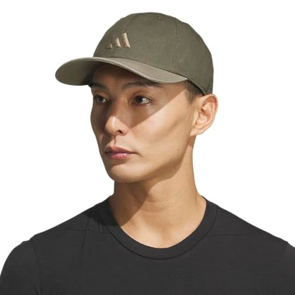 adidas Men's Ultimate Hat Baseball Cap - color: Olive Strata Green/Blanch Cargo/3