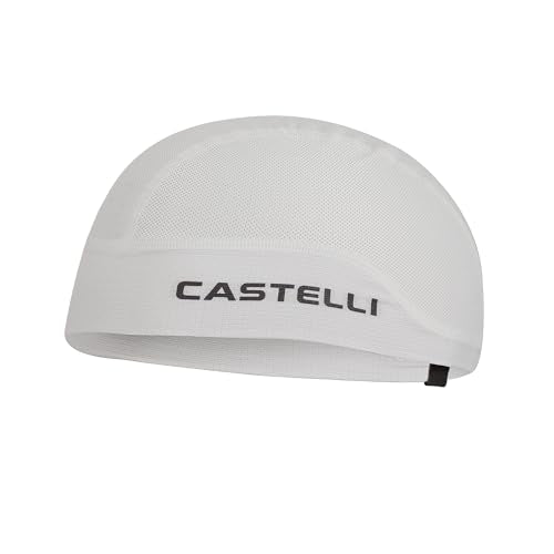 CASTELLI Unisex Summer Skullcap - color: White