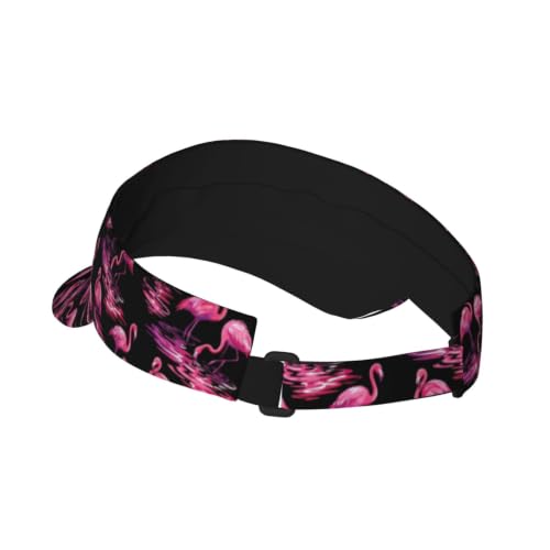 Leopard Print Sunscreen Visor Cap Adjustable Empty Top Outdoor Sports Hat - color: 14