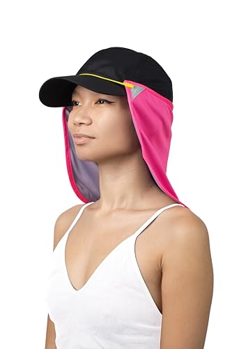 CoolNES - UV Sun Protection Neck Drape Adjustable Multifunctional 2 in 1 Face Covering for Outdoor Fishing - Unisex - color: Coolnes-pink