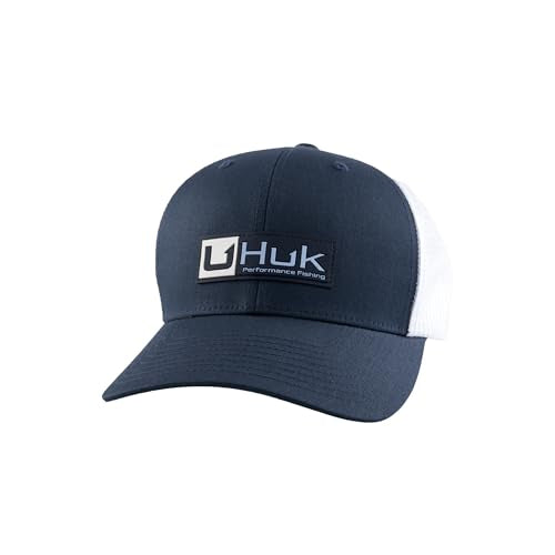 Mens Trucker Hat, Anti-Glare Snapback Fishing Hat for Men - color: Grid - Naval Academy