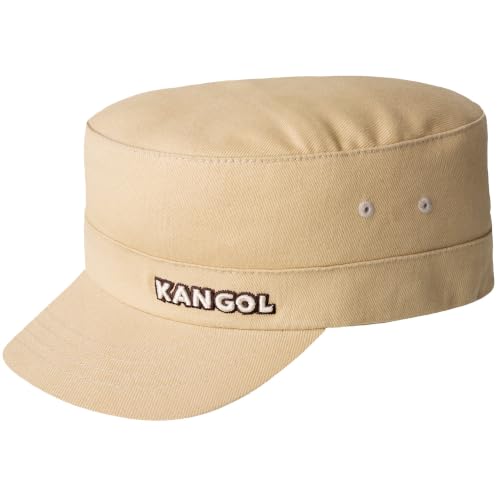 Kangol Cotton Twill Army Cap - color: Beige, size: XX-Large