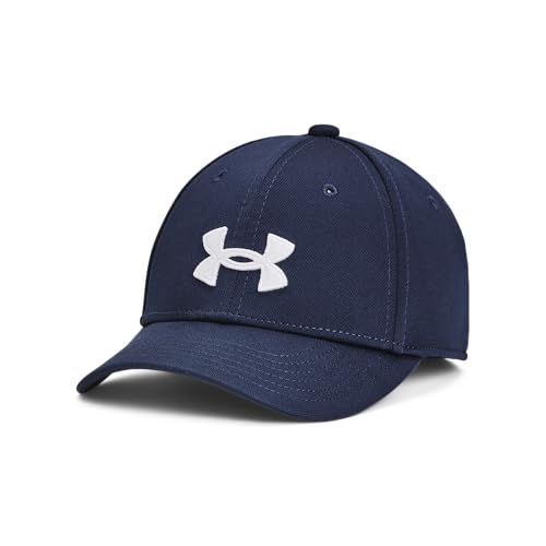 Under Armour Blitzing Hat (Little Kids/Big Kids) - color: (411) Midnight Navy / / White, size: Small-Medium