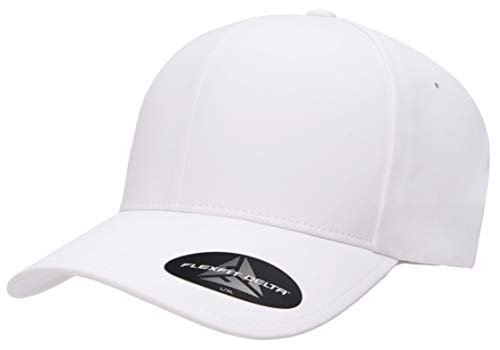 Flexfit Men's One Size Delta Seamless Cap, Maroon, Large-X-Large - color: White, size: Large-X-Large