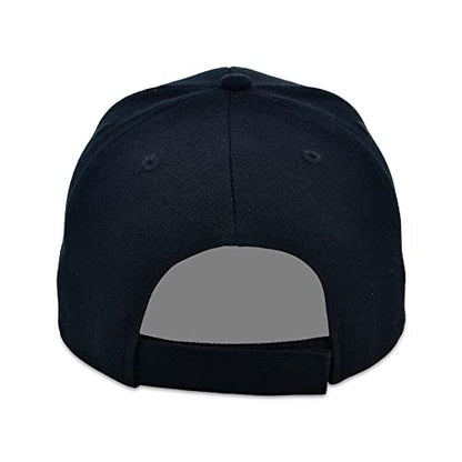 Lids Blank Crossover Dad Adjustable Strapback Hat Black