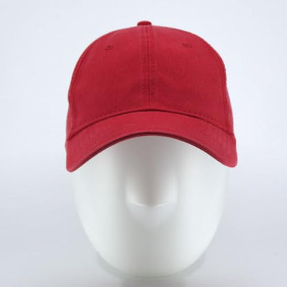 Cotton with Stretchable Polyester Air Mesh Back Flex Six Panel Baseball Cap - color: A-flex Red, size: Small
