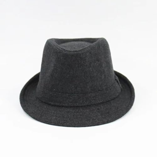 Mens Fedora Hats Classic Manhattan Womens Fedora Hat - color: Grey