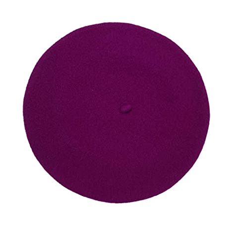 Laulhere Heritage Classiques Authentique Traditional French Wool Beret - color: Violine