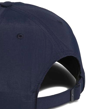 Adidas Unisex 5 Panel Crinkled Nylon Golf Hat - color: Collegiate Navy, size: One Size