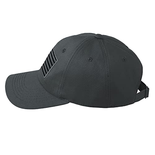 IIN American Flag Baseball Cap for Men Women Low Profile USA Army Tactical Operator Military Plain Dad Hat - color: Dark Gray