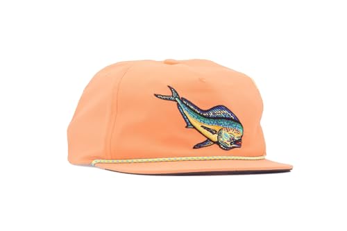 Bajío Fishing Hat - Performance, Corduroy and Twill Trucker Snapback - color: Dorado - Orange - Performance