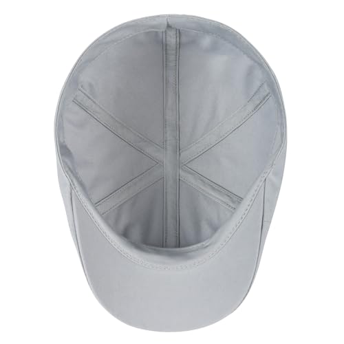 Toddler Cotton Ivy Newsboy Cap - color: Light Grey, size: 4-5T