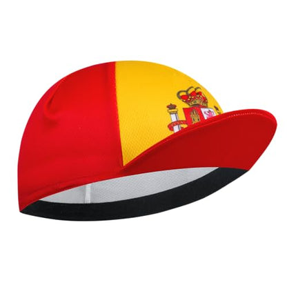Cycling Cap for Man and Woman-Cycling Hat Under Helmet-Polyester Breathable Sweat Absorbent - color: Acou26