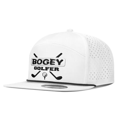 Funny Golf Hats,Funny Golf Gifts for Men,Golf Rope Hat for Men - color: 13.white-3