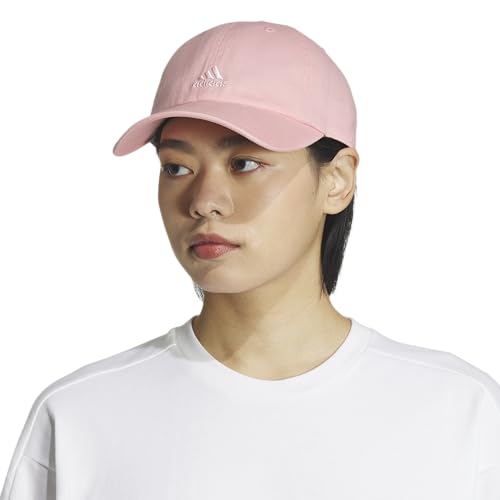 adidas Women's Saturday 2 Hat Baseball Cap - color: Semi Pink Spark/Sandy Pink/2.0