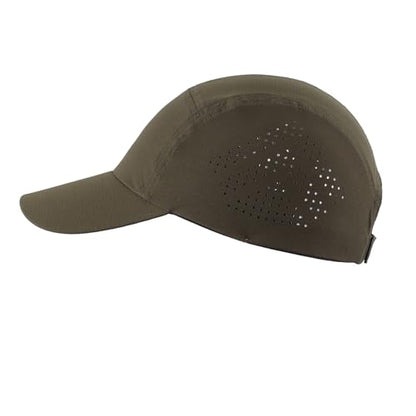 Home Prefer Mens Womens UPF50+ Quick Dry Sun Hat Lite UV Protection Hat Baseball Caps Golf Cycling Fishing Sports Running Hat - color: Army Green