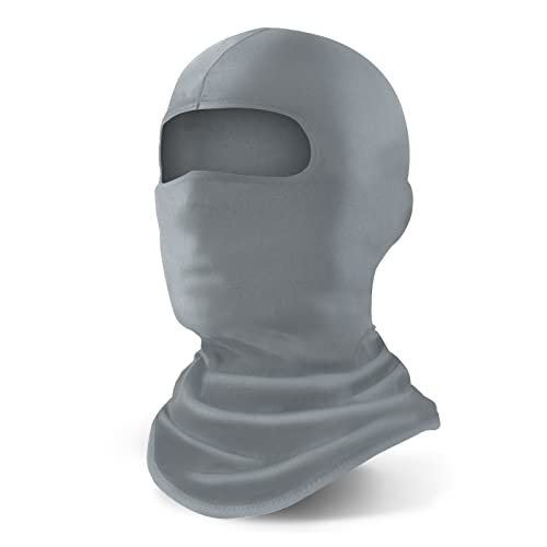YESLIFE Summer Balaclava Ski Mask for Men&Women, Face Mask - color: Light Grey