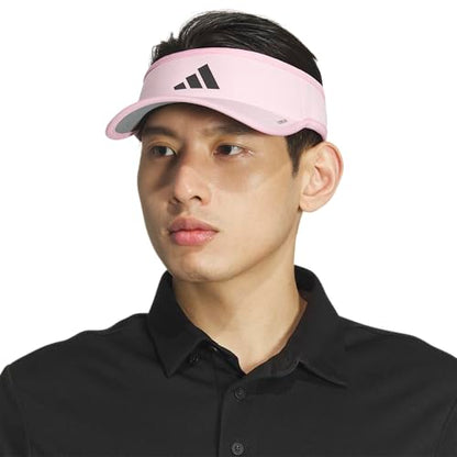 adidas Men's Superlite Visor - color: True Pink/Black/3