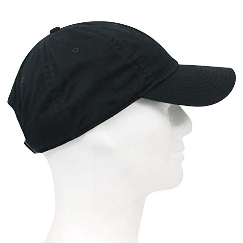 Nike Men's 518015-010 Tech Swoosh Cap - color: (Black/White 010)