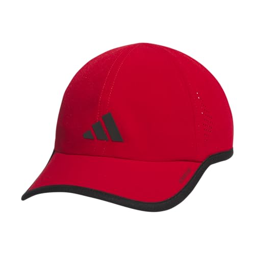 adidas Men's Superlite Hat - color: Better Scarlet/Black/3