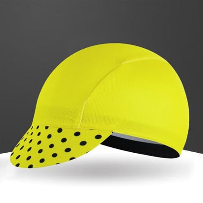 Cycling Cap for Man and Woman Cycling Hat Under Helmet-Polyester Breathable Sweat Absorbent - color: Bplan-13