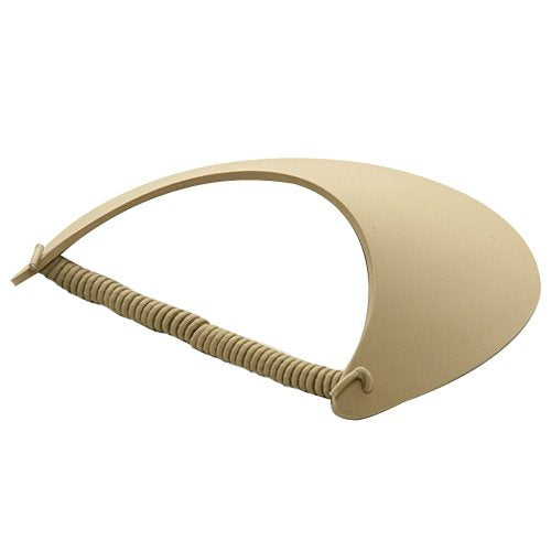 Large Bill Foam Sun Visor - color: Khaki