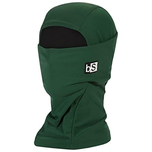 BLACKSTRAP Expedition Hood Balaclava Face Mask – Dual Layer, Breathable, Moisture-Wicking, and Helmet-Compatible - color: Forest Green