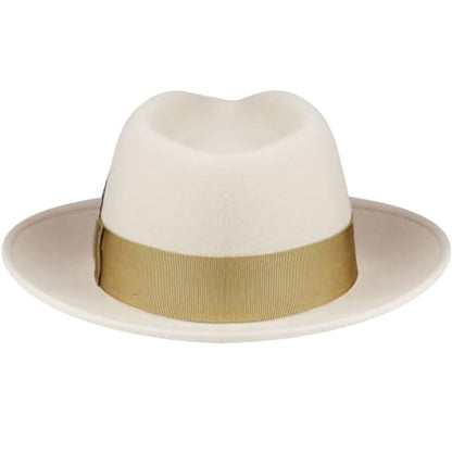 Bailey of Hollywood Men's Fedora Hat - color: Bone, size: X-Large