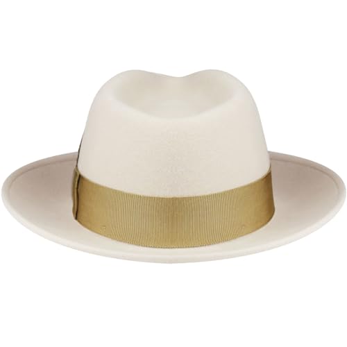 Bailey of Hollywood Men's Fedora Hat - color: Bone, size: Large