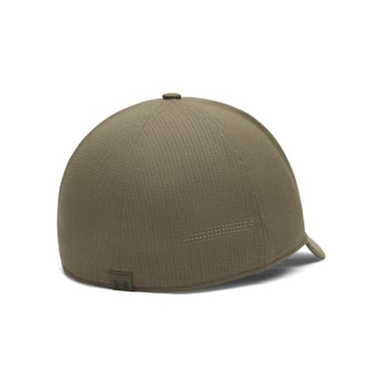 Under Armour Iso-Chill ArmourVent Stretch Fit Hat - color: (391) Marine Od Green / / Black, size: Large-X-Large