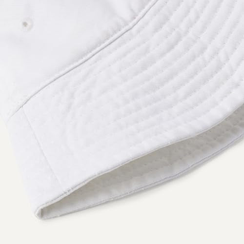 Amazon Essentials Women's Washed Cotton Bucket Hat - color: White, size: Large-X-Large