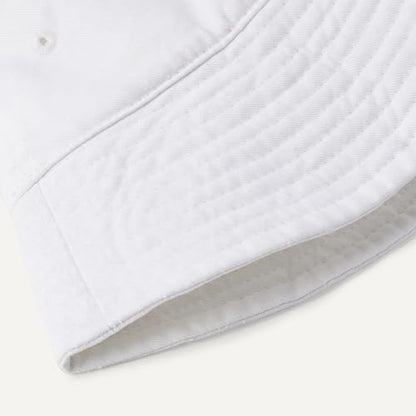 Amazon Essentials Women's Washed Cotton Bucket Hat - color: White, size: Large-X-Large