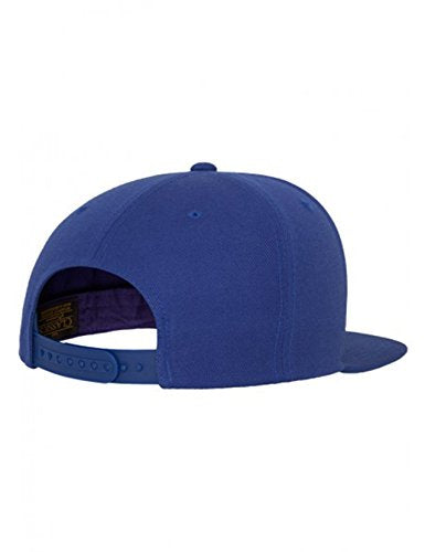 Custom Hat. 6089 Classic Snapback. Embroidered. Place Your Own Text/Logo - color: Royal Blue