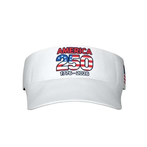 United States 250th Anniversary Hat America Patriotic Visor Caps for Women Men Adjustable Sun Hat - color: Usa 250th Anniversary 8