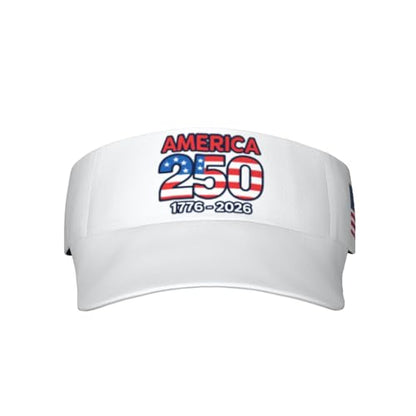 United States 250th Anniversary Hat America Patriotic Visor Caps for Women Men Adjustable Sun Hat - color: Usa 250th Anniversary 8