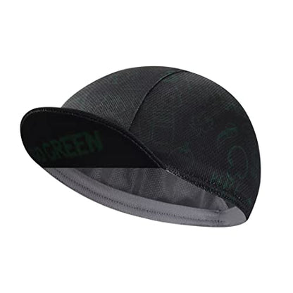 Multicolor Cycling Cap - Polyester Cycling Hat-Under Helmet - Cycling Helmet Liner Breathable&Sweat Uptake - color: A19