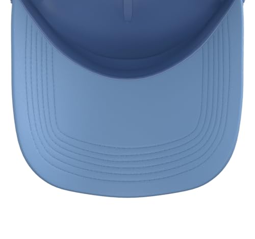 Really Like Bowler Hats Derby Bob Hat Trucker Hat with Adjustable Mesh Back - color: Light Blue